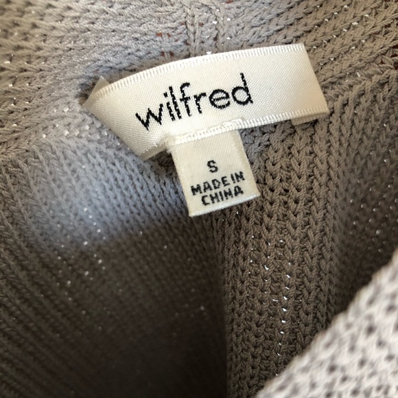Aritzia Wilfred Knit Crop Top - Picture 3 of 3